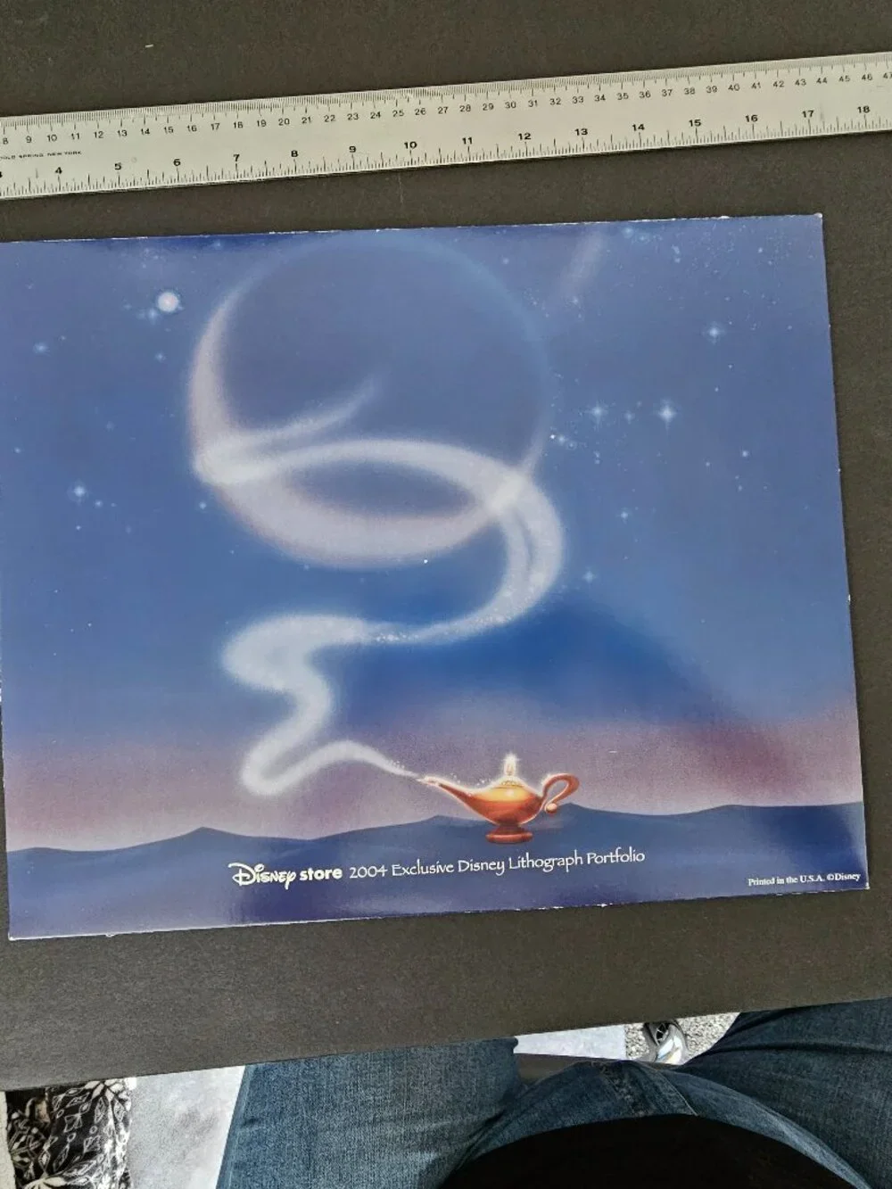 Aladdin Lithographs - 1993 Disney Movie Club Large Format